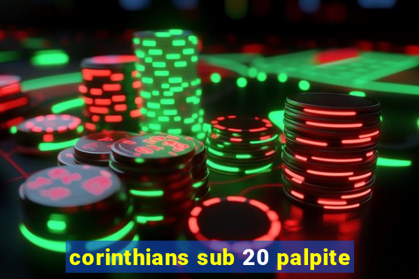 corinthians sub 20 palpite